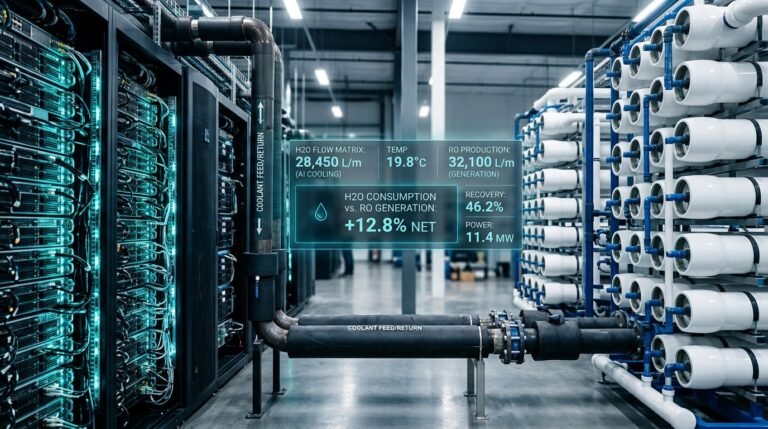 The Liquid Tech Stack: Desalination, AI Data Centers, and the 2026 Global Water Matrix