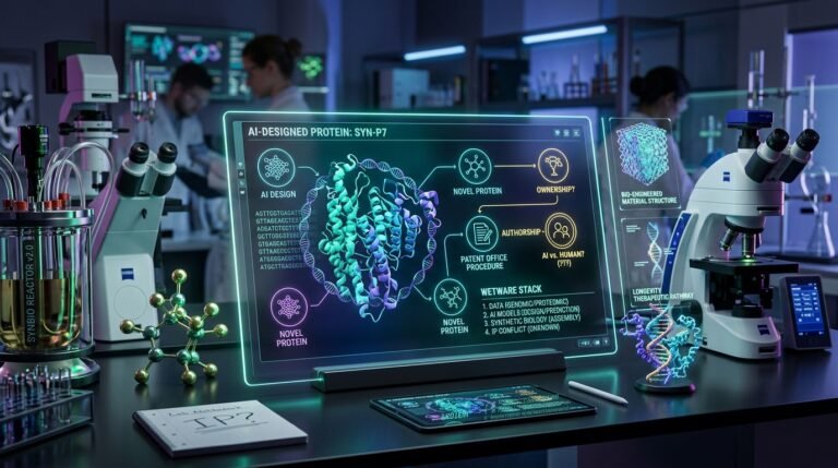 The “Wetware” Stack: AI-Driven Synthetic Biology and the Next Great IP War
