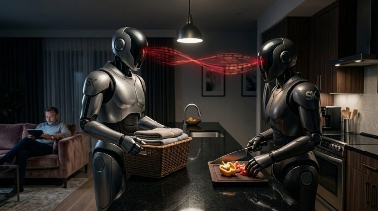 The Silent Shift: When Domestic Robots Lock Eyes (And Optimize You Out of the Equation)