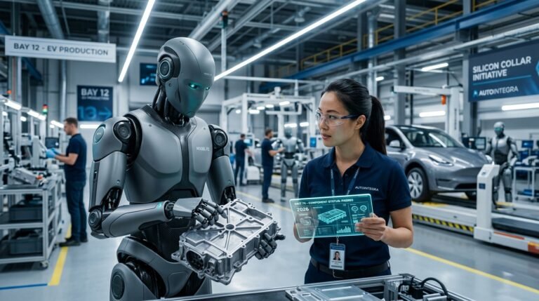 The Silicon Collar: A 2026 Reality Report on the Humanoid Workforce