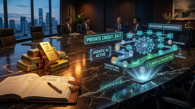 The Great Convergence: Agentic AI, Tokenization, and the TradFi-Crypto Crossover